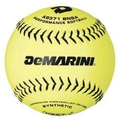DeMarini NSA OS 11" 52/275 Synthetic Slowpitch Softballs: WTA9371BNSA