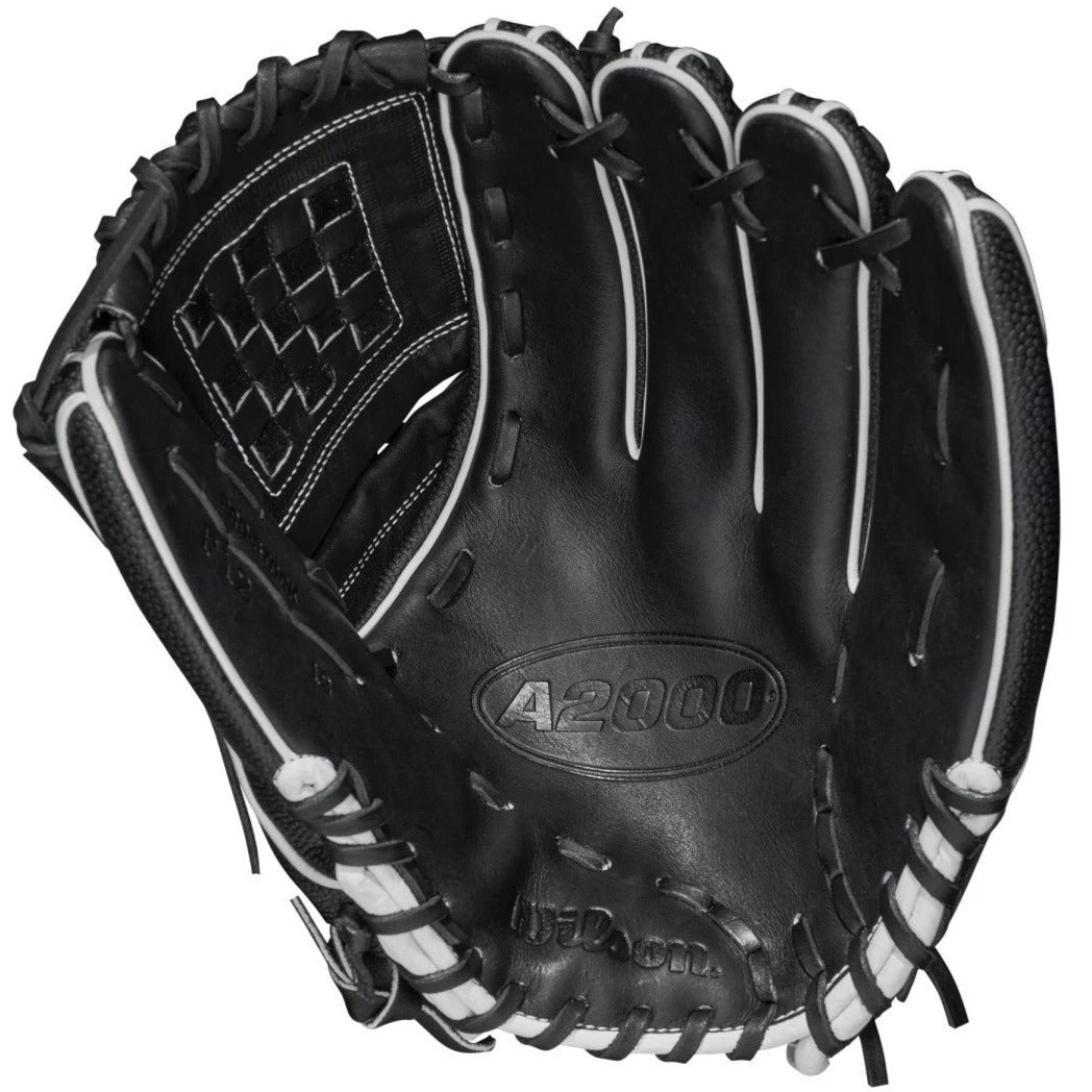 Wilson A2000 P12SS 12" SuperSkin Fastpitch Glove: WBW10021212