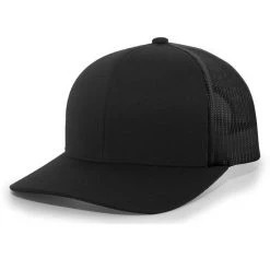 Pacific Headwear Baseball NSA Outline Series VICE Snapback Hat: 104-BKPKBL