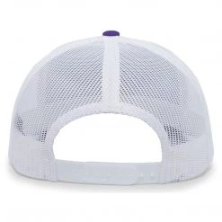 Pacific Headwear NSA Outline Series Purple Snapback Hat: 104-PUWH