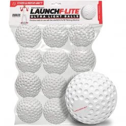 PowerNet Launch F-Lite Pitching Machine Baseballs: 1194-1