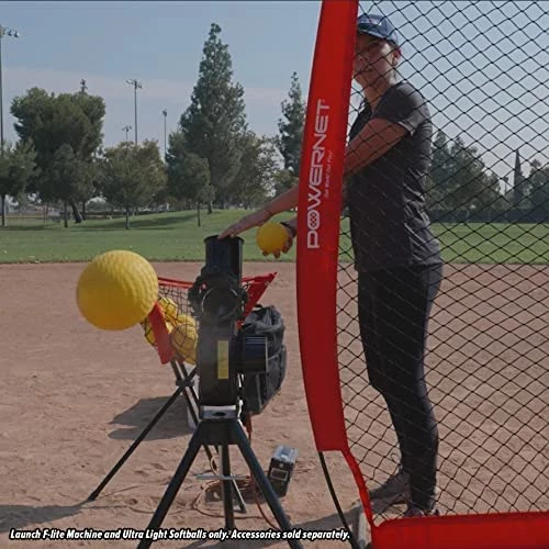 PowerNet Launch F-Lite Portable Pitching Machine: 1194 8 PowerNet Launch F-Lite Portable Pitching Machine: 1194