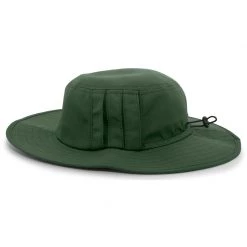 Pacific Headwear Baseball NSA Flag Series Bucket Hat: 1946B-DKGRN