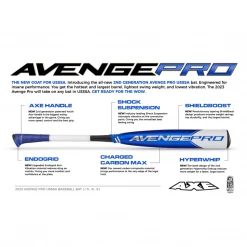 2023 AXE Avenge Pro -5 (2 5/8") USSSA Baseball Bat: L199K 13 2023 AXE Avenge Pro -5 (2 5/8