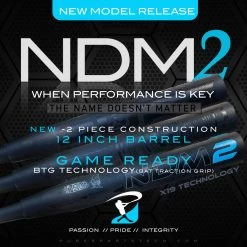 Pure Sports 2022 Pure NDM2 12" Endload NSA / USSSA Slowpitch Softball Bat: NDM2