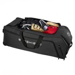 Baseball EvoShield Stone Wall Wheeled Catcher's Bag: WTV9400