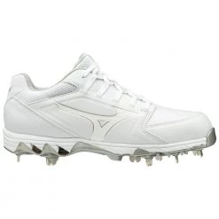Apparel & Uniforms Mizuno 9-Spike Swift 6 Women's Low Metal Fastpitch Softball Cleats: 320588