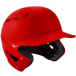 Mizuno B6 Solid Matte Batting Helmet: 380388 Baseball