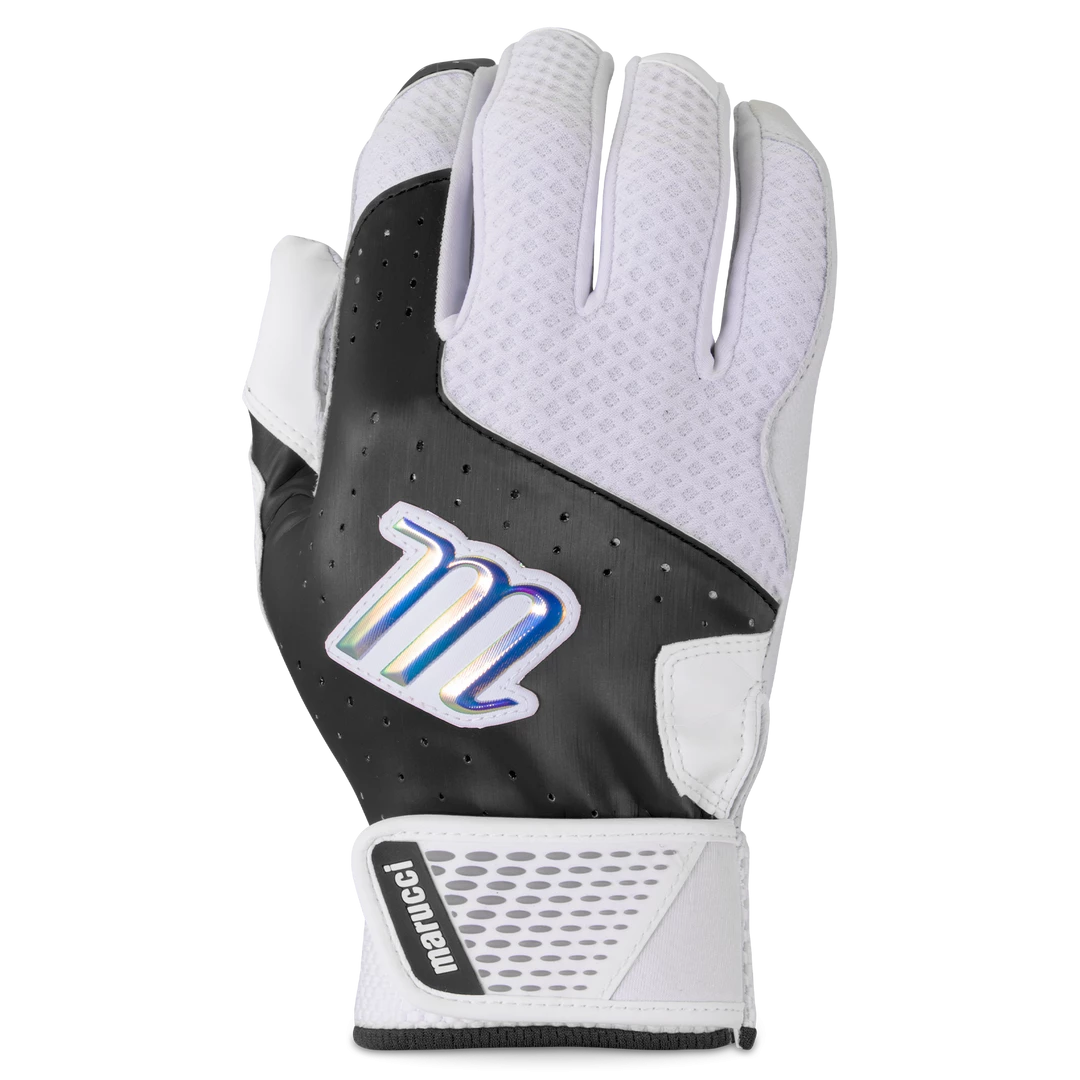 Marucci Crest Adult Batting Gloves: MBGCRST Baseball 1 Marucci Crest Adult Batting Gloves: MBGCRST Baseball