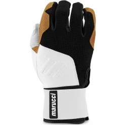 Marucci Blacksmith Adult Batting Gloves: MBGBKSMFW Baseball