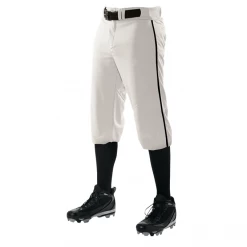 Alleson Adult Crush Knicker Baseball Pants With Piping: 655PKB
