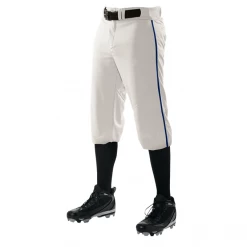 Alleson Youth Crush Knicker Baseball Pants With Piping: 655PKBY