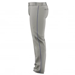Alleson Adult Crush Open Bottom Baseball Pants With Piping: 655WLB 21 Alleson Adult Crush Open Bottom Baseball Pants With Piping: 655WLB