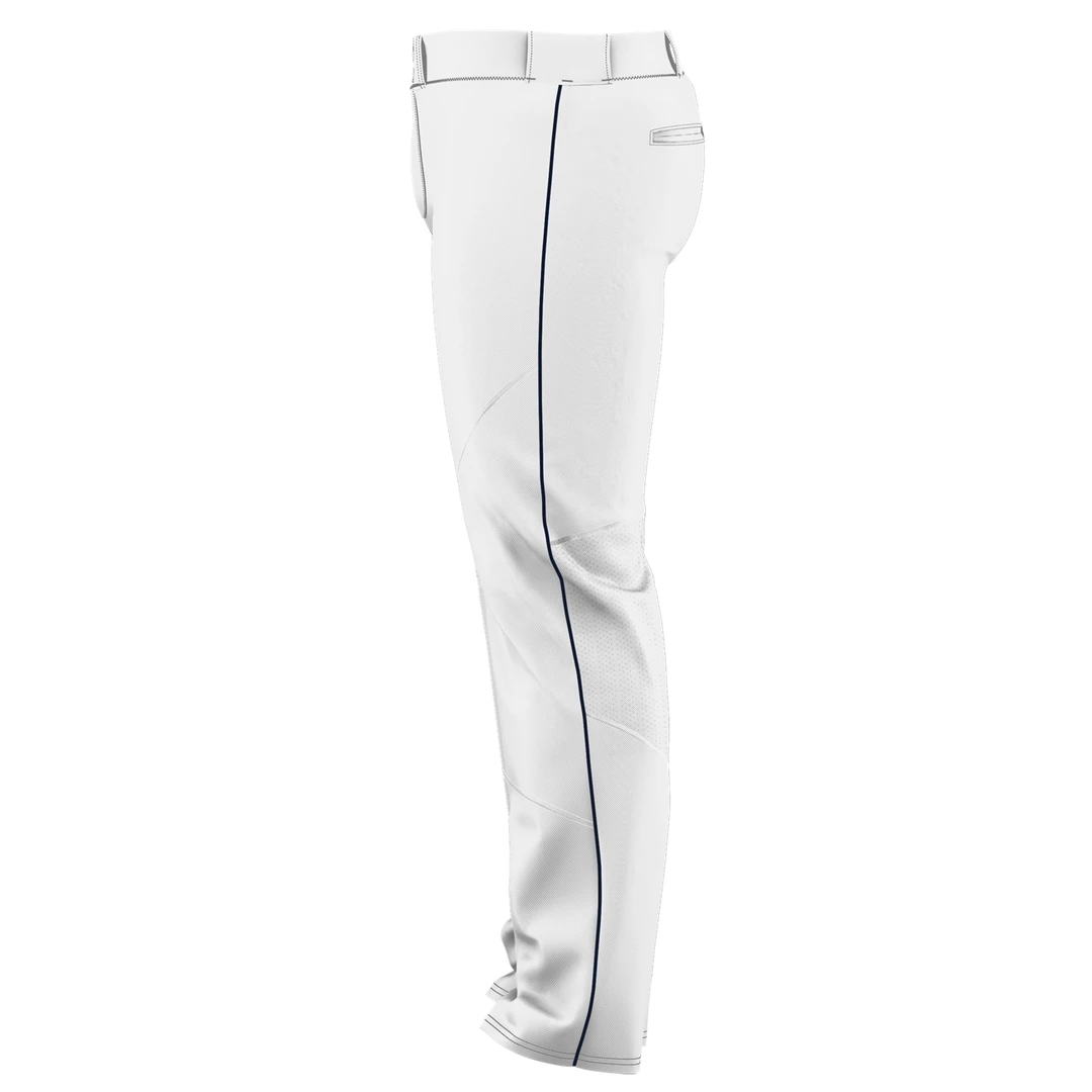 Alleson Adult Crush Open Bottom Baseball Pants With Piping: 655WLB 5 Alleson Adult Crush Open Bottom Baseball Pants With Piping: 655WLB