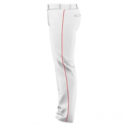 Alleson Adult Crush Open Bottom Baseball Pants With Piping: 655WLB 16 Alleson Adult Crush Open Bottom Baseball Pants With Piping: 655WLB