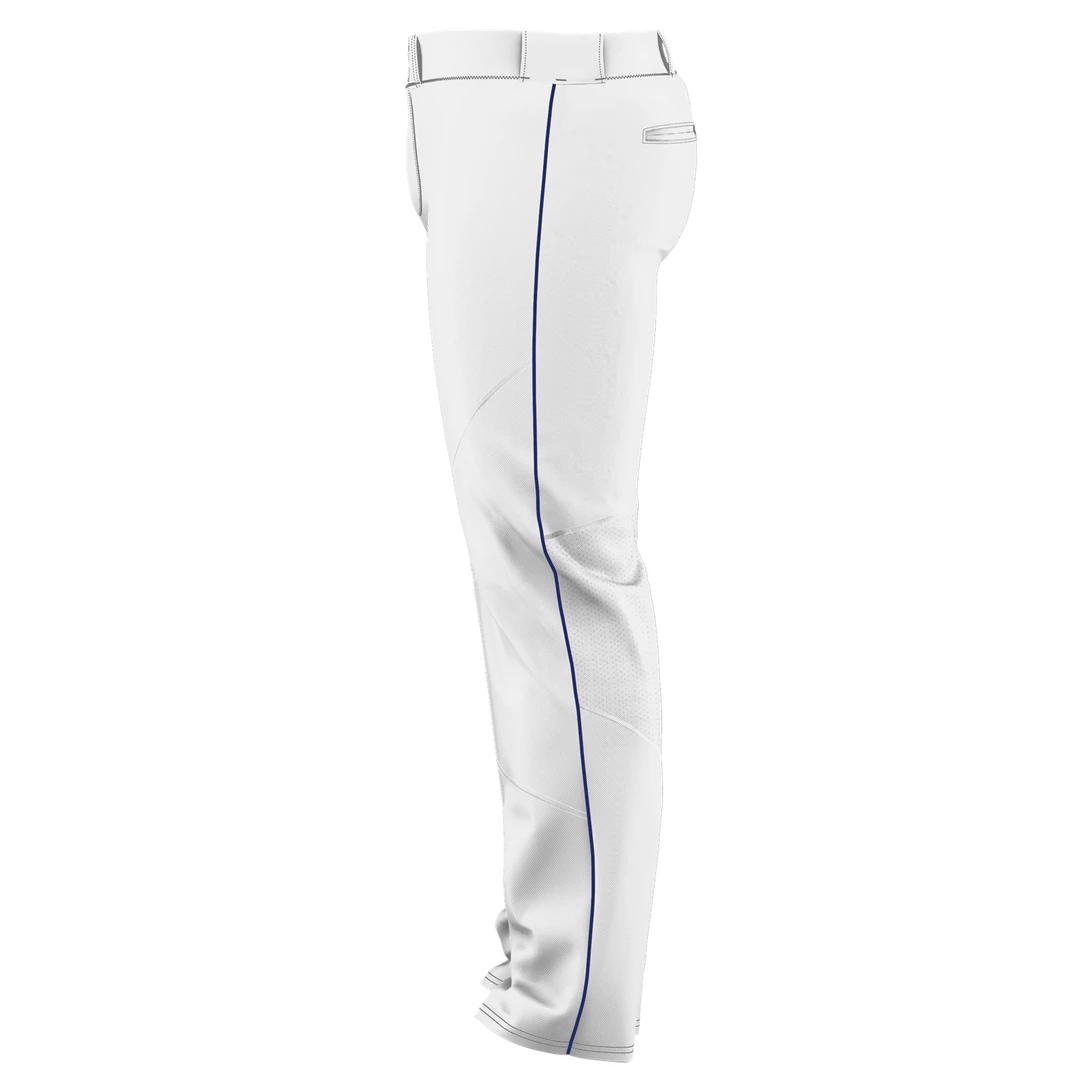 Alleson Adult Crush Open Bottom Baseball Pants With Piping: 655WLB 4 Alleson Adult Crush Open Bottom Baseball Pants With Piping: 655WLB