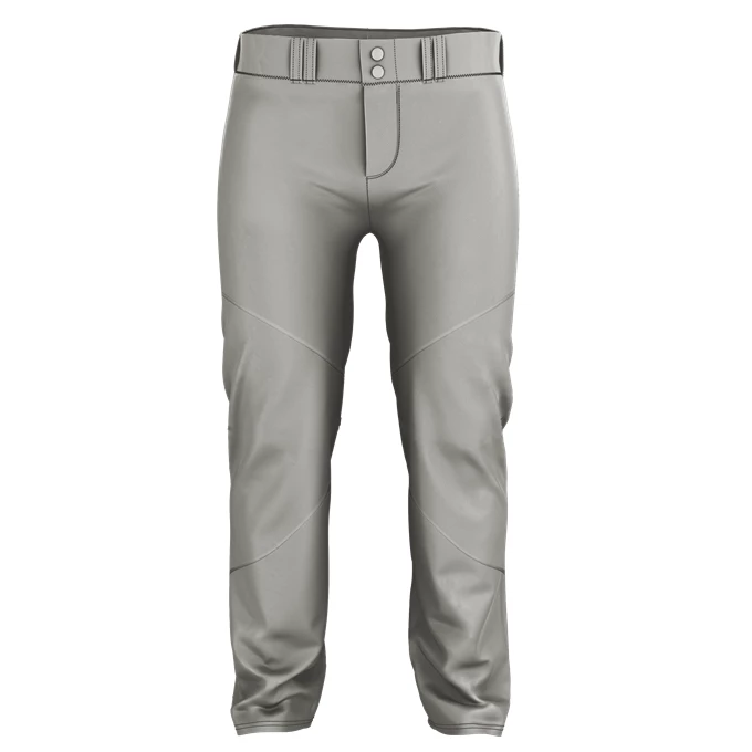 Alleson Adult Crush Open Bottom Baseball Pants With Piping: 655WLB 12 Alleson Adult Crush Open Bottom Baseball Pants With Piping: 655WLB