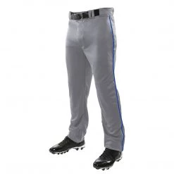 Champro Sports Adult Triple Crown Open Bottom Baseball Pants With Piping: BP91UA