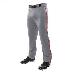 Champro Sports Adult Triple Crown Open Bottom Baseball Pants With Piping: BP91UA