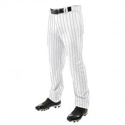 Champro Sports Champro Youth Triple Crown Pinstripe Open Bottom Baseball Pants: BPPINY