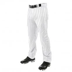 Champro Sports Champro Youth Triple Crown Pinstripe Open Bottom Baseball Pants: BPPINY