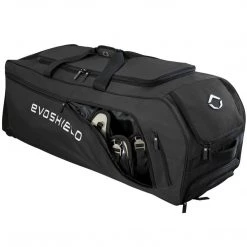 Baseball EvoShield Stone Wall Wheeled Catcher's Bag: WTV9400