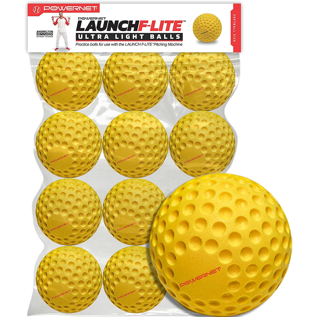 Training PowerNet Launch F-Lite Pitching Machine Fastpitch Softballs: 1194-2 1 Training PowerNet Launch F-Lite Pitching Machine Fastpitch Softballs: 1194-2