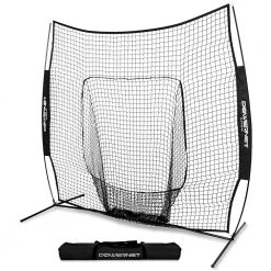 PowerNet 7' X 7' Practice Hitting Net: 1001 Baseball