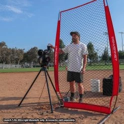 PowerNet Launch F-Lite Pitching Machine Baseballs: 1194-1