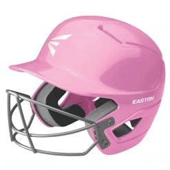 Easton Alpha Solid Batting Helmet With Softball Mask: A168530 / A168531 Baseball
