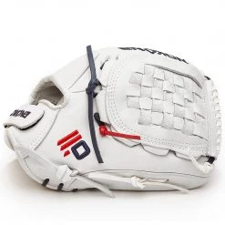 Nokona American KIP 12" Fastpitch Glove: A-V1200-WH 6 Nokona American KIP 12