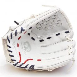 Nokona American KIP 12.5" Fastpitch Glove: A-V1250-WH