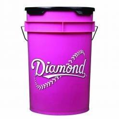 Diamond 6 Gallon Ball Bucket With Padded Lid: BKT