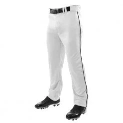 Champro Sports Youth Triple Crown Open Bottom Baseball Pants With Piping: BP91UY