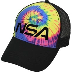 Pacific Headwear NSA Classic Series Neon Tie Dye Snapback Hat: TD9200-NR Baseball