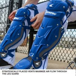 Champro Sports Champro Optimus Pro Catcher's Leg Guards: CG18 Baseball
