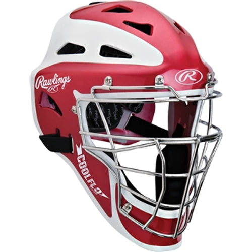 Rawlings Coolflo 950 Series Hockey Style Catcher's Helmet (Discontinued): CH950X 1 Rawlings Coolflo 950 Series Hockey Style Catcher's Helmet (Discontinued): CH950X