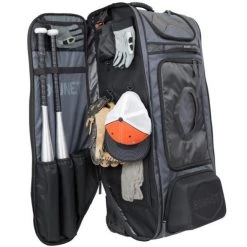 Bownet Commander Wheeled Catcher's Bag: BN-COMMANDER BAG