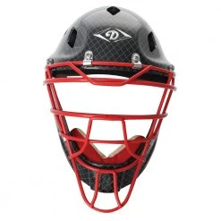 Diamond PRO IX5 Series Hockey Style Catcher's Helmet: DCH-EDGE PRO Baseball