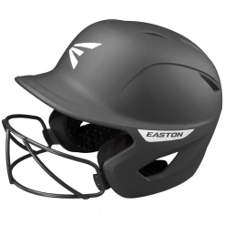 Baseball Easton Ghost Matte Solid Batting Helmet With Mask: A168552 / A168553