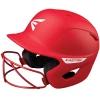 Baseball Easton Ghost Matte Solid Batting Helmet With Mask: A168552 / A168553