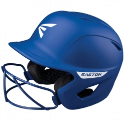 Baseball Easton Ghost Matte Solid Batting Helmet With Mask: A168552 / A168553