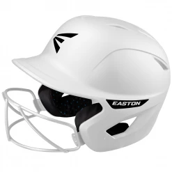 Baseball Easton Ghost Matte Solid Batting Helmet With Mask: A168552 / A168553