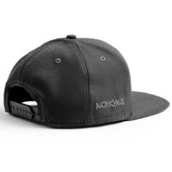 Baseball Nokona Indian Head Snapback Hat: HT-GRAPHITEHAT