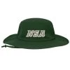 Pacific Headwear Baseball NSA Flag Series Bucket Hat: 1946B-DKGRN
