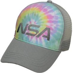 Pacific Headwear NSA Classic Series Pastel Tie Dye Snapback Hat: TD9200-PA