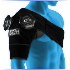 Bownet Baseball ICE20 Double Shoulder Ice Compression Wrap: ICE-Dbl-Shoulder