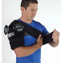 Bownet Baseball ICE20 Double Shoulder Ice Compression Wrap: ICE-Dbl-Shoulder