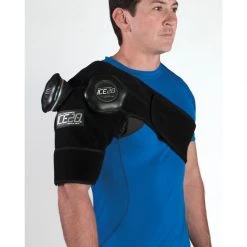 Bownet Baseball ICE20 Double Shoulder Ice Compression Wrap: ICE-Dbl-Shoulder
