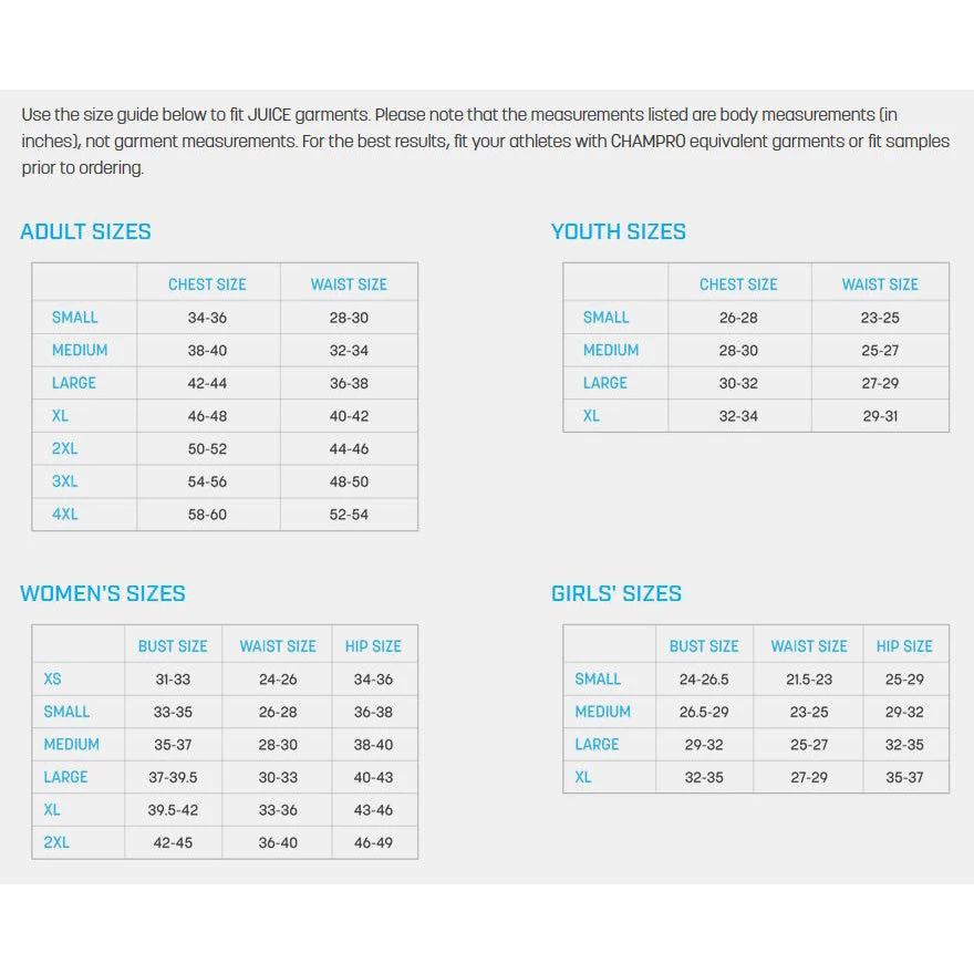 Champro Sports Sublimated Juice Package 3: JUICE3 Baseball 17 Champro Sports Sublimated Juice Package 3: JUICE3 Baseball